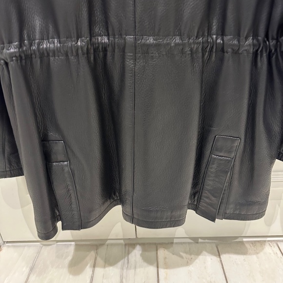 Loro Piana Men's Leather/Cashmere Coat - Picture 13 of 15